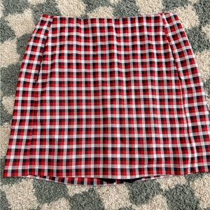 TORY BURCH SPORT Performance Pull On Jacquard Golf Skort Skirt Luxury Size XL